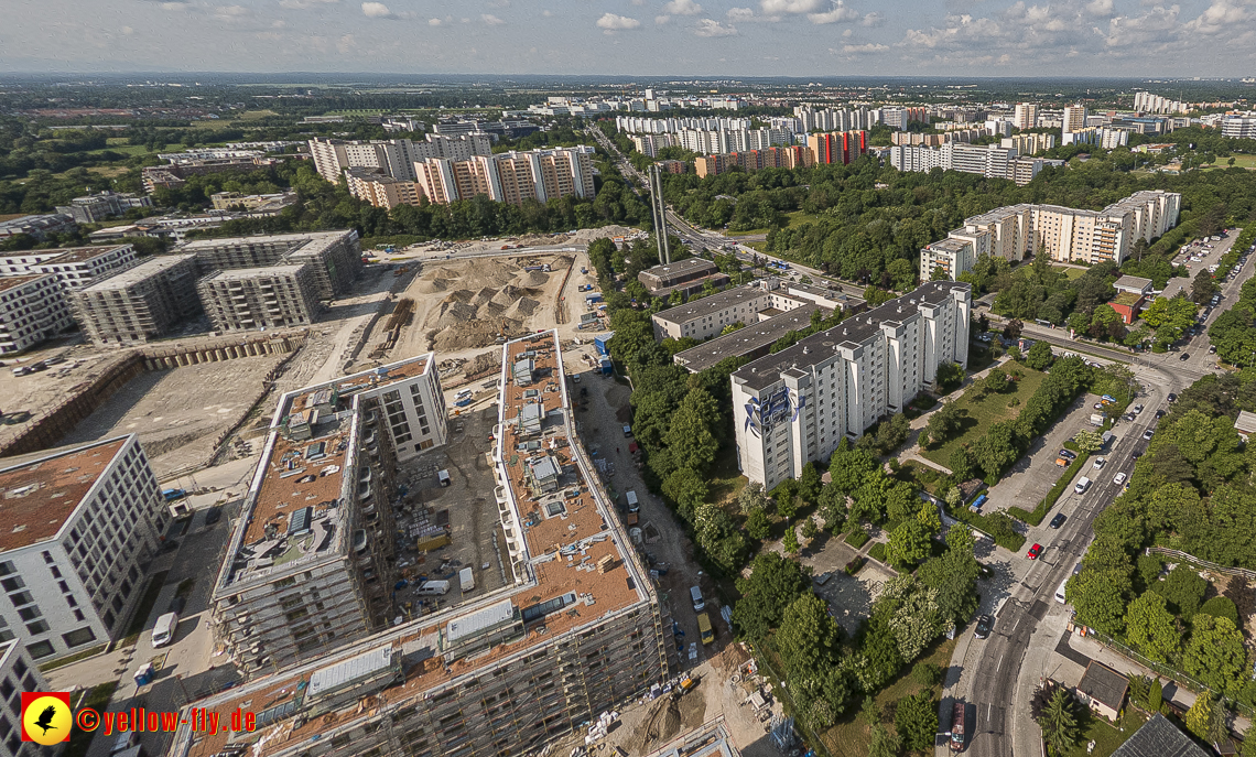 07.06.2023 - Graffiti am Karl-Marx-Ring in Neuperlach